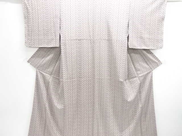 JAPANESE KIMONO / UNUSED KOMON / FLOWER & PLANT 